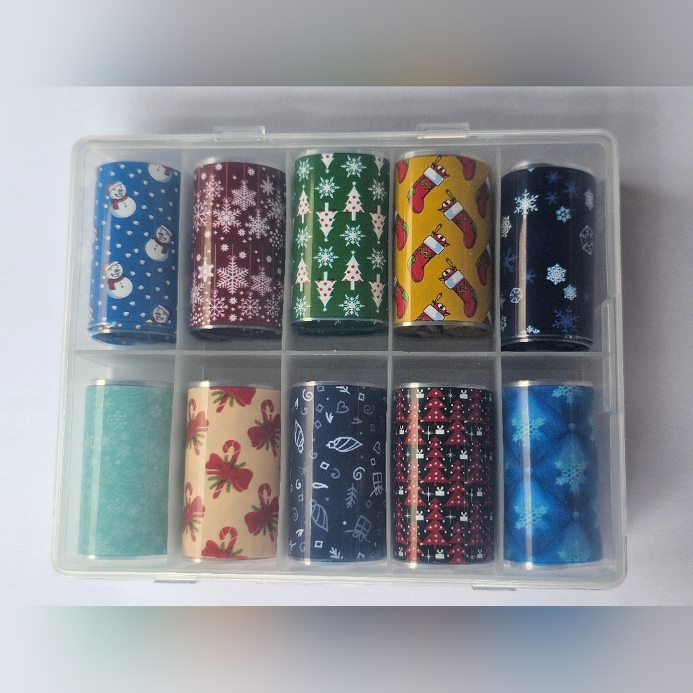NWOT Festive Nail Art Foil Set